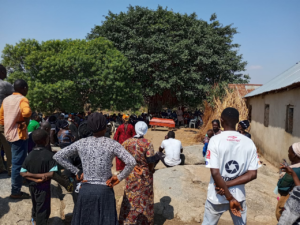 On-the-ground medical training session for local responders in a high-risk region of Nigeria.